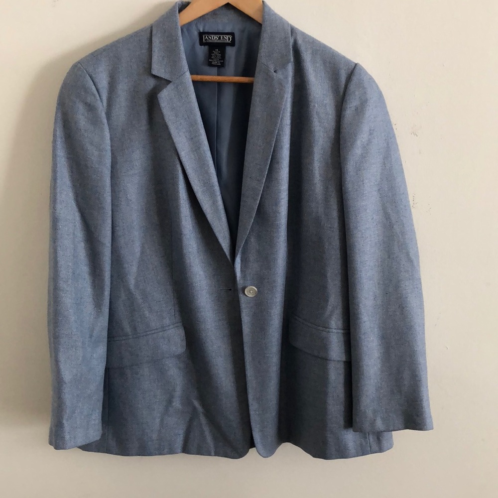 Women’s lands end wool blazer